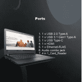 Lenovo Athlon Dual Core 3050U | 4 GB/256 GB SSD/Windows 10 Home | Grey