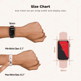 Fire-Boltt Dawn Girls Smartwatch | Rectangle 1.47" | Gold Dawn