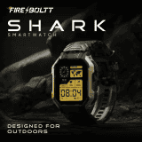 Fire-Boltt Shark Bluetooth Calling Smartwatch | 1.83 | Grey Strap