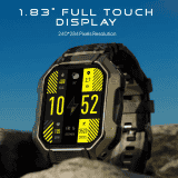 Fire-Boltt Shark Bluetooth Calling Smartwatch | 1.83 | Grey Strap