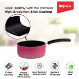 Impex Aluminium Milk Pan | 18 cm | 1.5 L