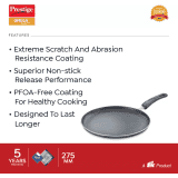 Prestige Omega Select Plus Non-stick Omni Tawa | 27.5 cm diameter | Aluminium