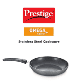 Prestige Aluminium Omega Select Plus Non-Stick Fry Pan | 28cm | Black