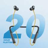 Soundcore by Anker R500 Fast charging neckband | Bluetooth  In the ear Headset | Yellow