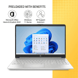 HP 15s 11th Gen Inel Core i3 1-115G4 8GB RAM/512GB SSD | 15s-fq2673TU |15.6-inch