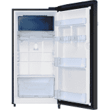 SAMSUNG 189 L Frost Free Single Door 4 Star Refrigerator  | Luxe Black | RR21C2E24BX/HL