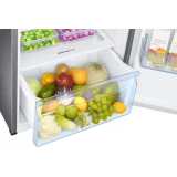 Samsung Twin Cooling Plus Double Door Refrigerator | 301 L | 2 Star | Luxe Black | RT34C4522BX/HL