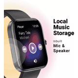 Fire-Boltt Ninja Call 2 Plus Smartwatch | 1.83" | Black Strap