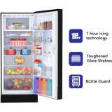 HAIER REFRIGERATOR | HRD-2103CSG-P | 190 Litres | Direct Cool Refrigerator | Spiral Glass