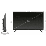 Hyundai | SMTHY32HDBE1| 80 cm (32 inch) | HD Ready LED Smart Android Based TV