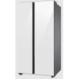 SAMSUNG 653 Litres 3 Star Auto Defrost Side by Side Refrigerator with Twin Cooling Plus | RS76CB811312HL | Clean White