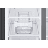 SAMSUNG 653 L Frost Free Side by Side 5 Star Refrigerator | RS76CG8115B1HL | Black Matt