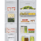 SAMSUNG 653 L Frost Free Side by Side 5 Star Refrigerator | RS76CG8115B1HL | Black Matt