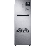 Samsung 256L 3 Star Digital Inverter Frost-Free Double Door Refrigerator | RT30C3433S9/HL | Refined Inox