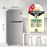 LG  Frost-Free Smart Inverter Double Door Refrigerator | 242 L | 2 Star | Shiny Steel | GL-N292DPZY