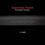 BOAT AAVANTE BAR 558 | Bluetooth Speaker | Midnight Black