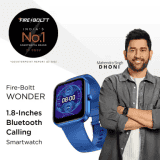 Fire-Boltt Wonder | Bluetooth Calling Smart Watch | Blue Strap