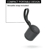 Sony Portable Bluetooth Speaker | 2.5 W | Black | SRS XB100