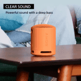 Sony Wireless Bluetooth Speaker | Waterproof & Dustproof | Orange | SRS-XB100