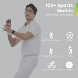 Amazfit Pop 3S Smart Watch | 1.96 | AMOLED Display | Bluetooth Calling | SpO2 | Black