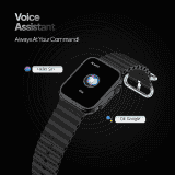 Fire-Boltt Edge AMOLED Bluetooth Calling Smart Watch | 1.78" | Black