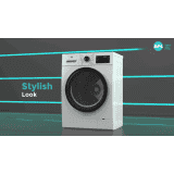 BPL Fully Automatic Front Load Washing Machine | BFW-7001MXCW | 7 kg | Crimson White