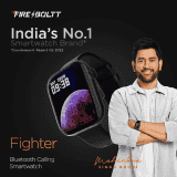 Fireboltt Fighter BSW122 Smart Watch | Black