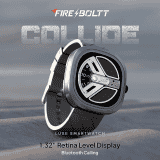 Fire-Boltt Collide Display Smartwatch, Bluetooth Calling | 1.32" | Grey
