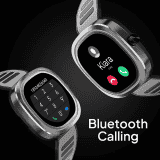Fire-Boltt Collide Display Smartwatch, Bluetooth Calling | 1.32" | Grey , Black