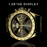Fire-Boltt Blizzard 1.28 Luxury BT Calling Smartwatch | Gold Strap