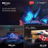 Impex 4K UHD Google QLED TV | 43 inches | Black | 43S4QLC2