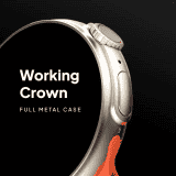 Fire-Boltt Cyclone Smartwatch | 1.6'' | Orange Strap