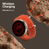 Fire-Boltt Cyclone Smartwatch | 1.6'' | Orange Strap