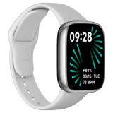 Redmi Watch 3 Active Smartwatch | Bluetooth Calling | 46.4mm | Platinum Grey Strap