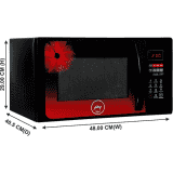 Godrej Convection Microwave Oven | 23 L | Red Daisy, Black | GME 723 CF3 PM