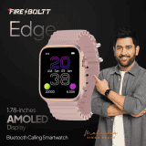 Fire-Boltt Edge AMOLED Bluetooth Calling Smart Watch | 1.78" | Rose Gold