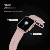 Fire-Boltt Edge AMOLED Bluetooth Calling Smart Watch | 1.78" | Rose Gold