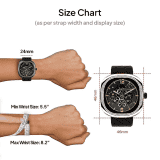 Fire-Boltt Collide Bluetooth Calling Smart Watch | 1.32 Inch | Silver Black | BSW107