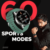 Fire-Boltt Smartwatch Brand Talk 2 Bluetooth Calling Smartwatch | Silver Green