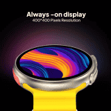 Fire-Boltt Cyclone Smartwatch | 1.6'' | Yellow Strap