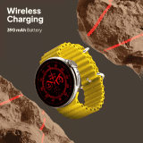 Fire-Boltt Cyclone Smartwatch | 1.6'' | Yellow Strap