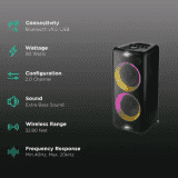 PHILIPS Bluetooth Party Speaker | Black | TAX5206/94