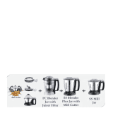 Panasonic Monster Mixer Grinder | 750 Watts | Red AE 475