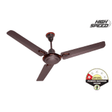 Orient Blitz Deco High Speed 1200 mm 3 Blades Ceiling Fan | Brown