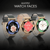 FIRE-BOLTT Emerald Smartwatch with Bluetooth Calling | HD Display | IP68 Water Resistant | Green Strap