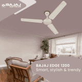 BAJAJ EDGE 1200 mm Bianco CF 1200 mm 3 Blade Ceiling Fan | Bianco