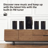 Philips Bluetooth Home Audio Speaker | 70 W | Black | TAV7477/94