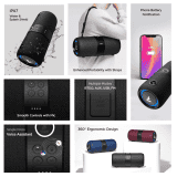 boAt Stone 1200 Bluetooth Speaker | 14W |  Upto 9 Hours Battery | Black