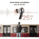 boAt Airdopes 411 ANC In Ear TWS Earbuds with Active Noise Cancellation | Grey Hurricane