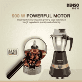 HAVELLS GHFMGEDK090 Denso 900 W Mixer Grinder | 3 Jars